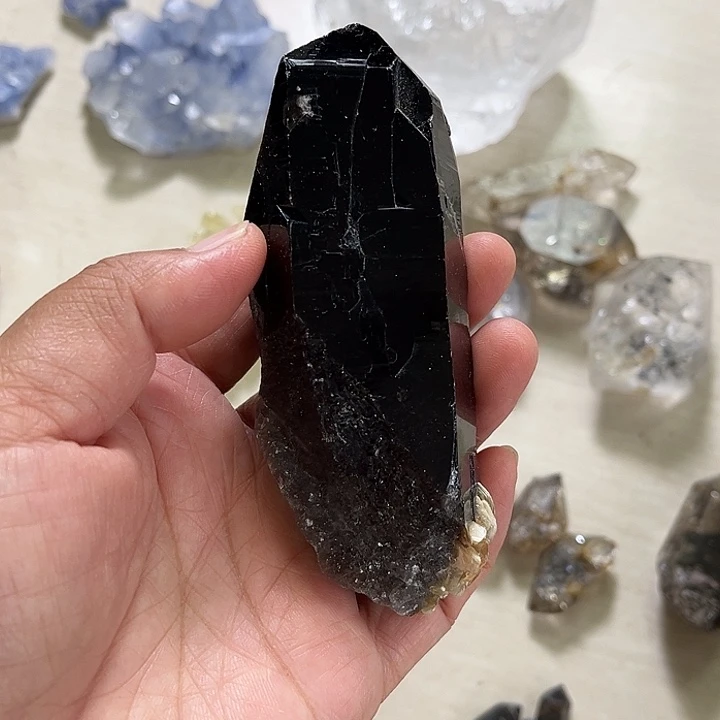 未镶嵌珠宝半成品烟晶