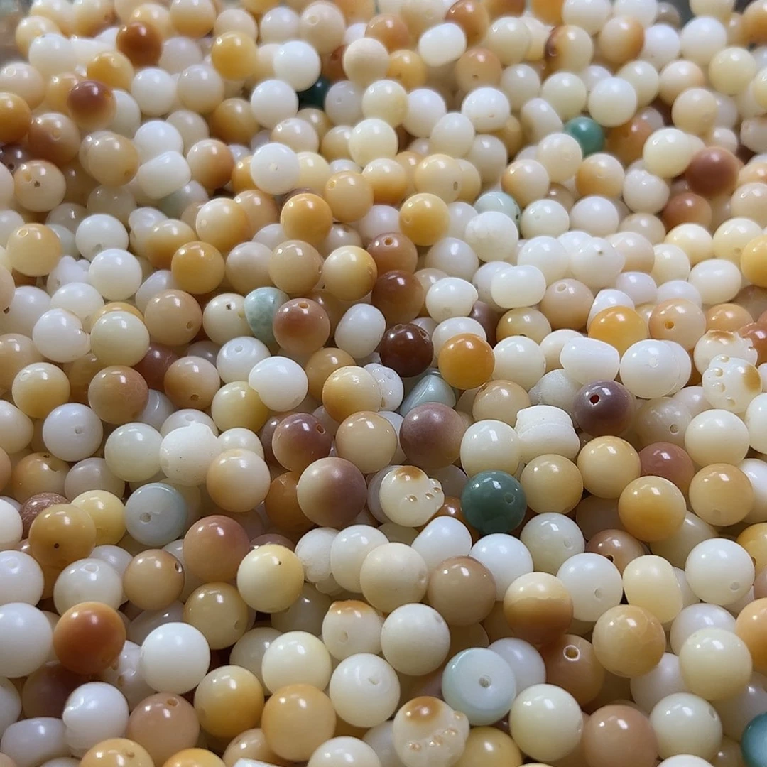 菩提根/象牙果吊坠瑕疵炭烧混300颗