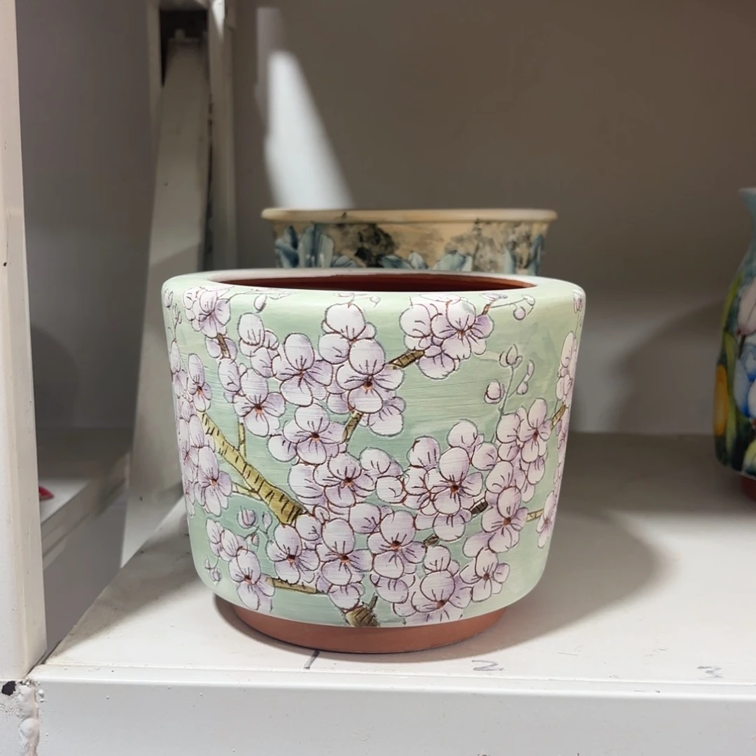 景德镇手绘花盆陶瓷12/12