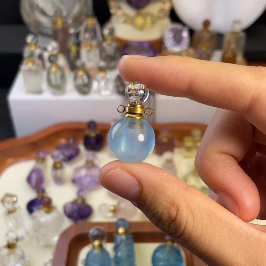 温***暖颈饰未镶嵌水晶天然水晶吊坠476