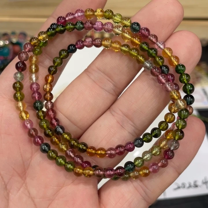 手链未镶嵌碧玺b412碧玺多样性发货