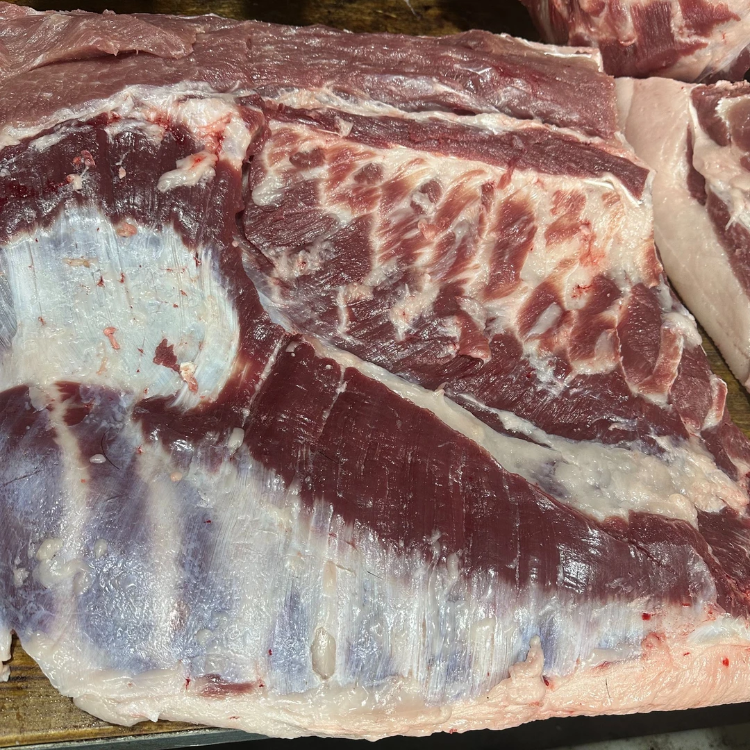 湖南乡味熟食黑毛土猪肉【五花肉3斤】顺丰冷链包邮到家！