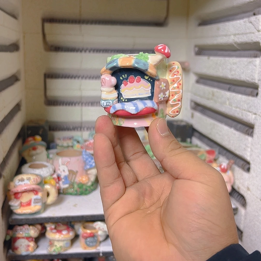 老梧家的手工多肉花盆