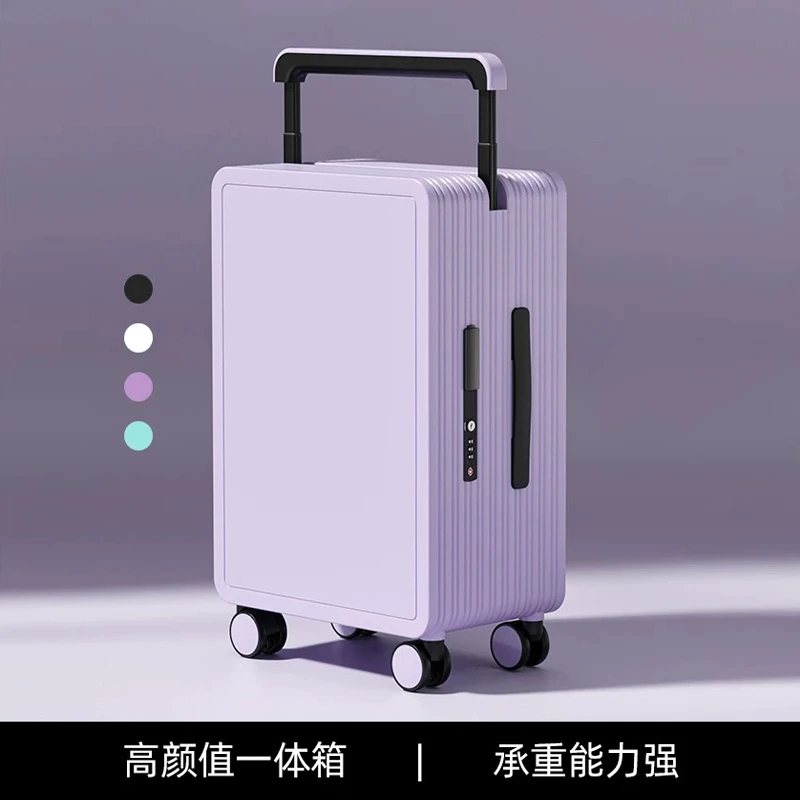【毛毛姐专属】行李箱中置宽拉杆箱20寸旅行箱登机箱万向轮密码箱子