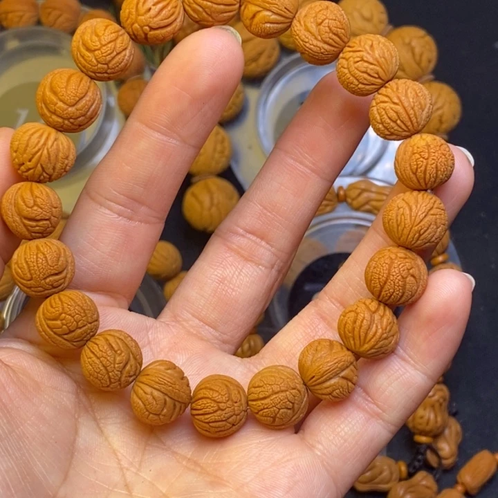 桃核吊坠秦岭龙纹桃核12尺寸