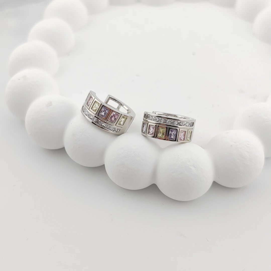 XUPING/旭平首饰 合金合成锆石耳饰 【潘生福利】时尚GD X000710902