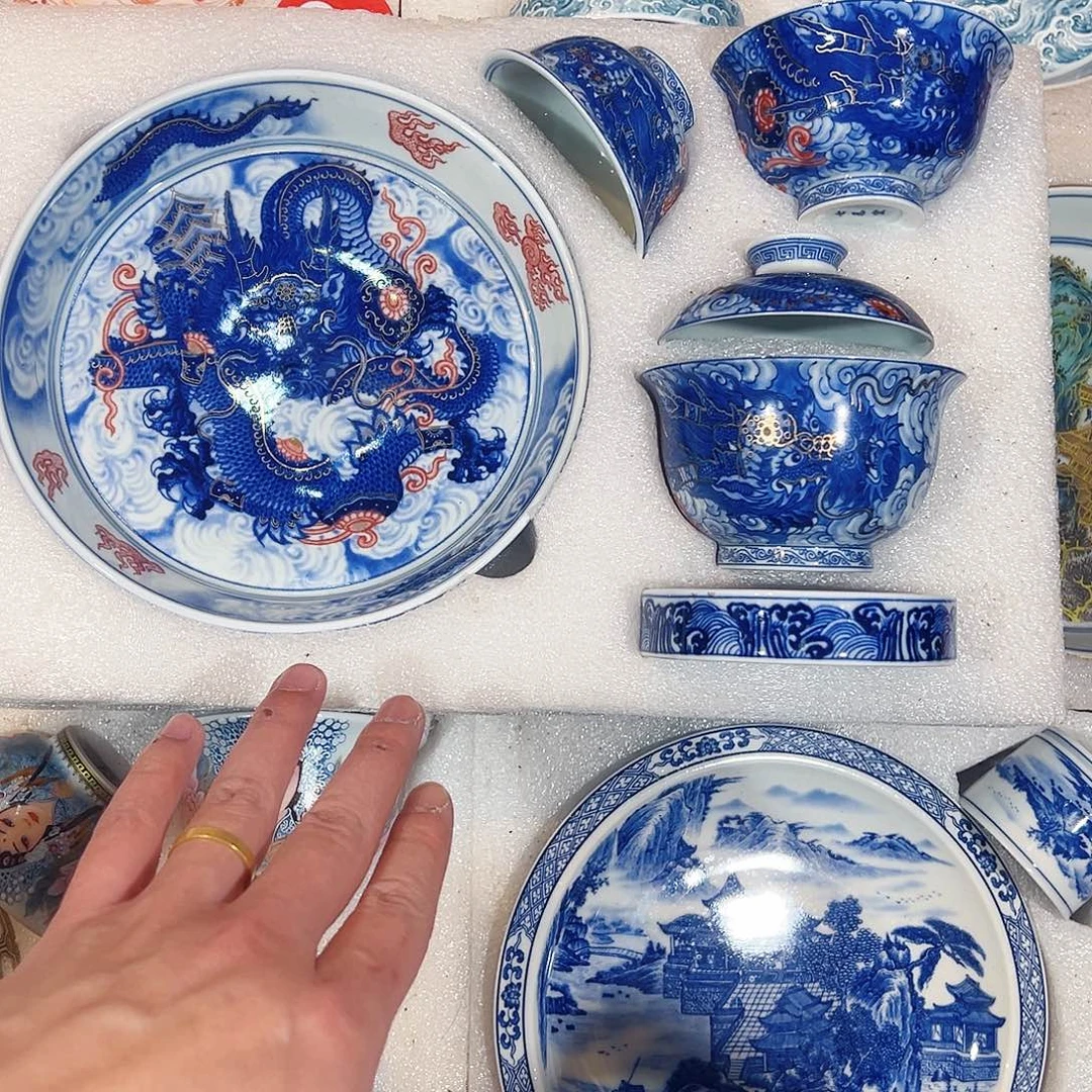 劉***林七丞堂铠甲龙五件套