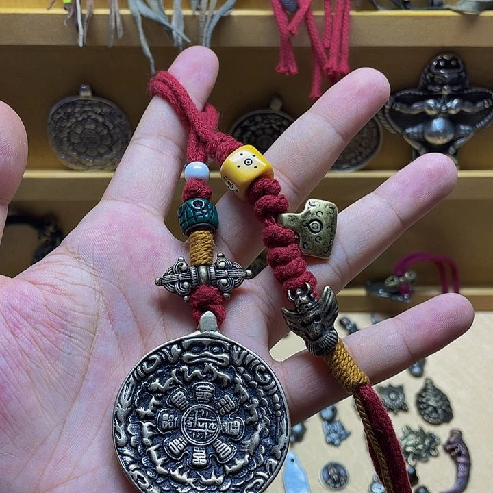 包挂腰挂车挂九宫八卦牌一套设计