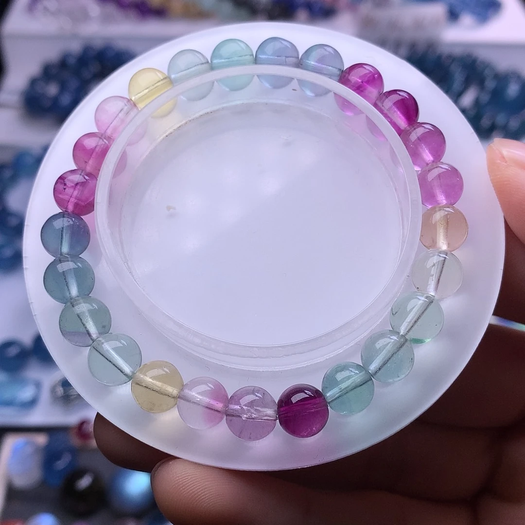 水晶手链未镶嵌多样性