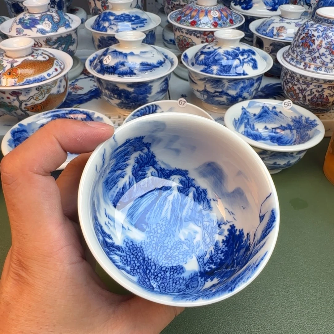 纯手工纯手绘茶具80