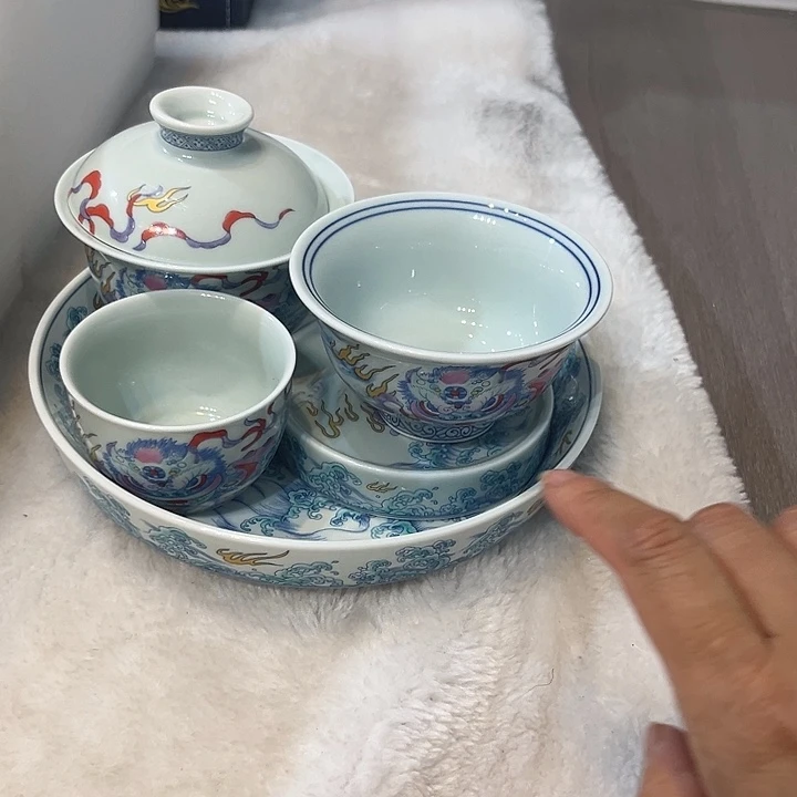 B***y斗彩醒狮5件套特价