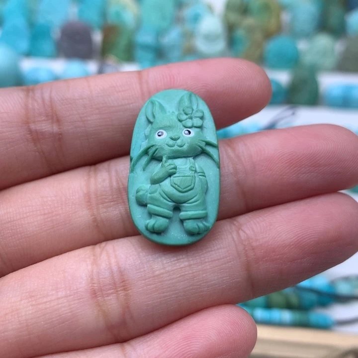 未镶嵌绿松石原矿绿松石系列