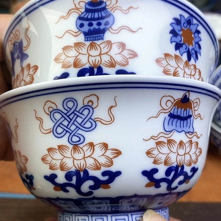 景德镇陶瓷藏式茶碗