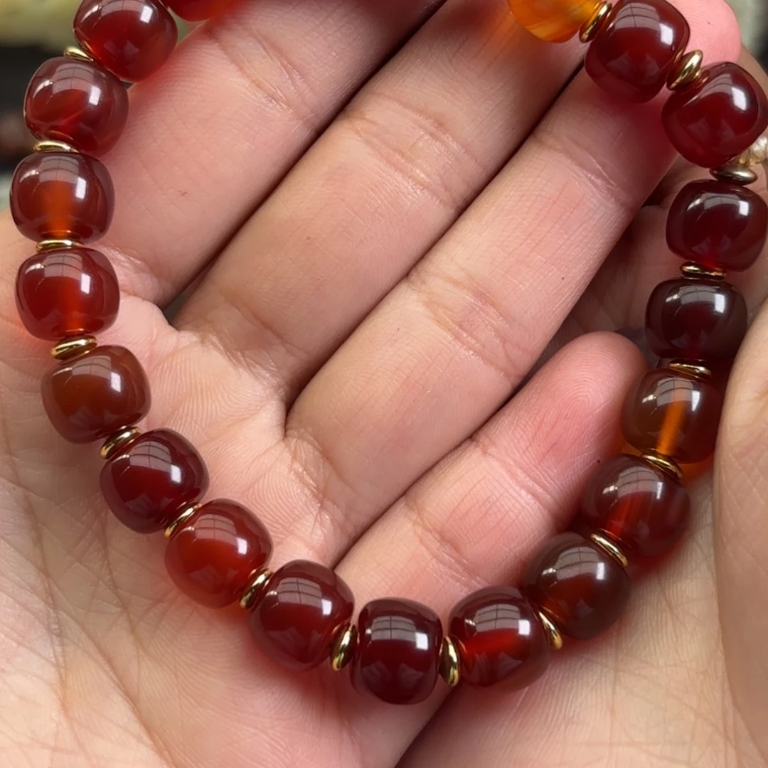 玛瑙/玉髓手链未镶嵌M****3