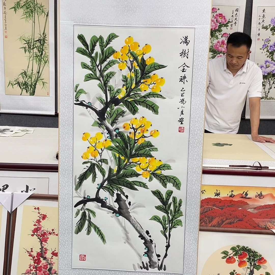 国画手绘作品手绘作品