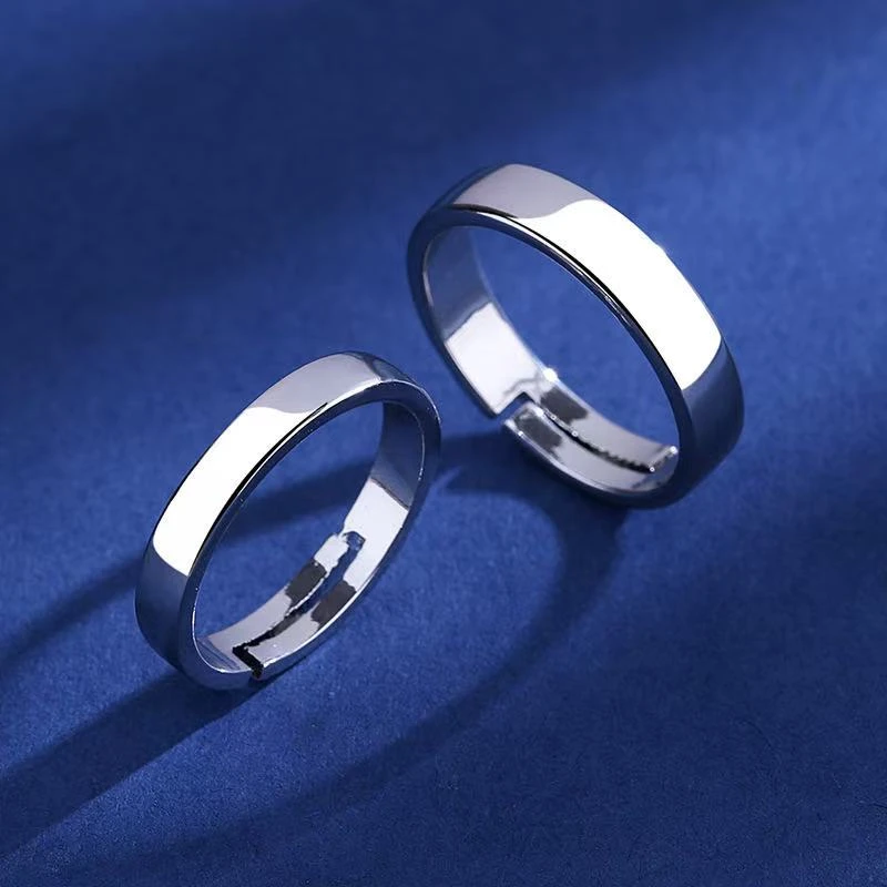 合金戒指 【素圈】轻奢百搭简约JZ50