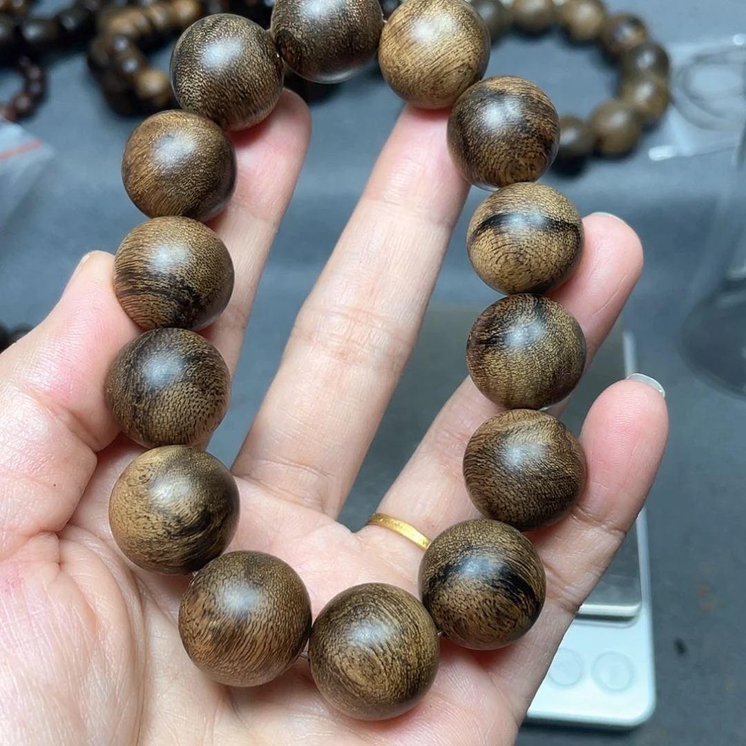 手串沉香白棋瘤疤1.6