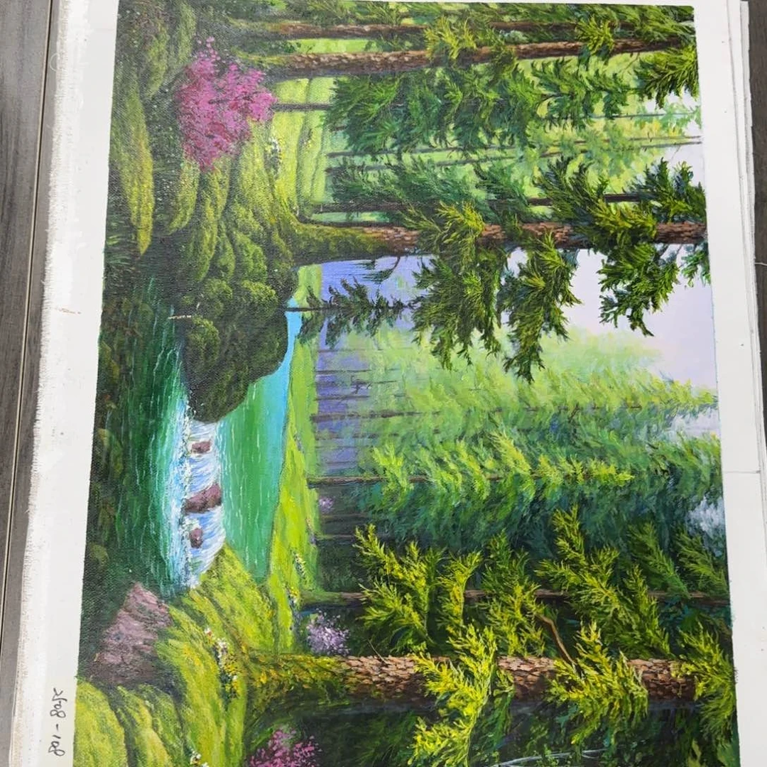 油画加油加油努力加油加油
