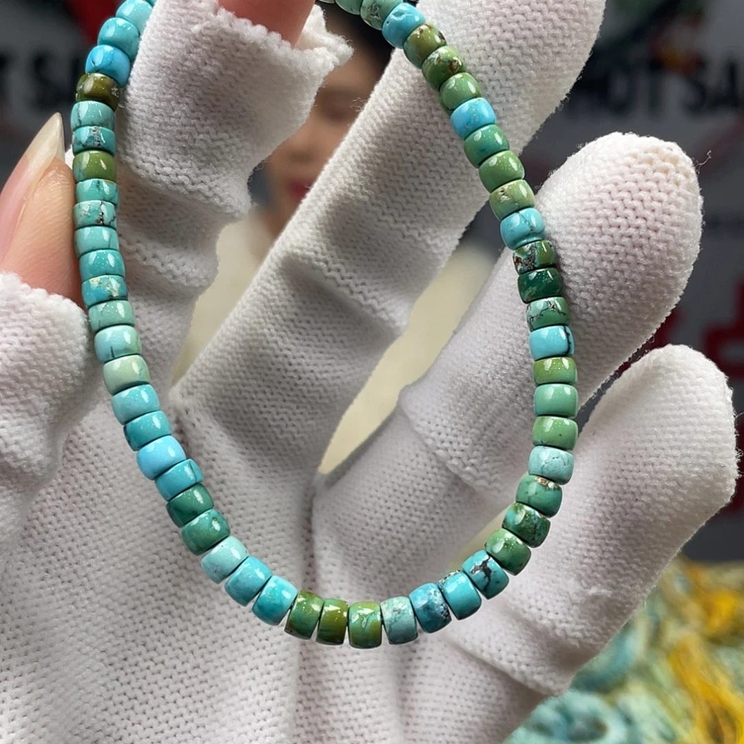 绿松石未镶嵌挂件