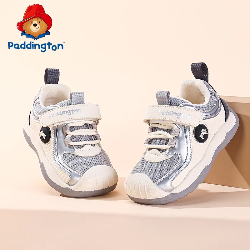 帕丁顿熊儿童运动鞋春秋2025男童休闲鞋女童机能鞋宝宝鞋子防滑