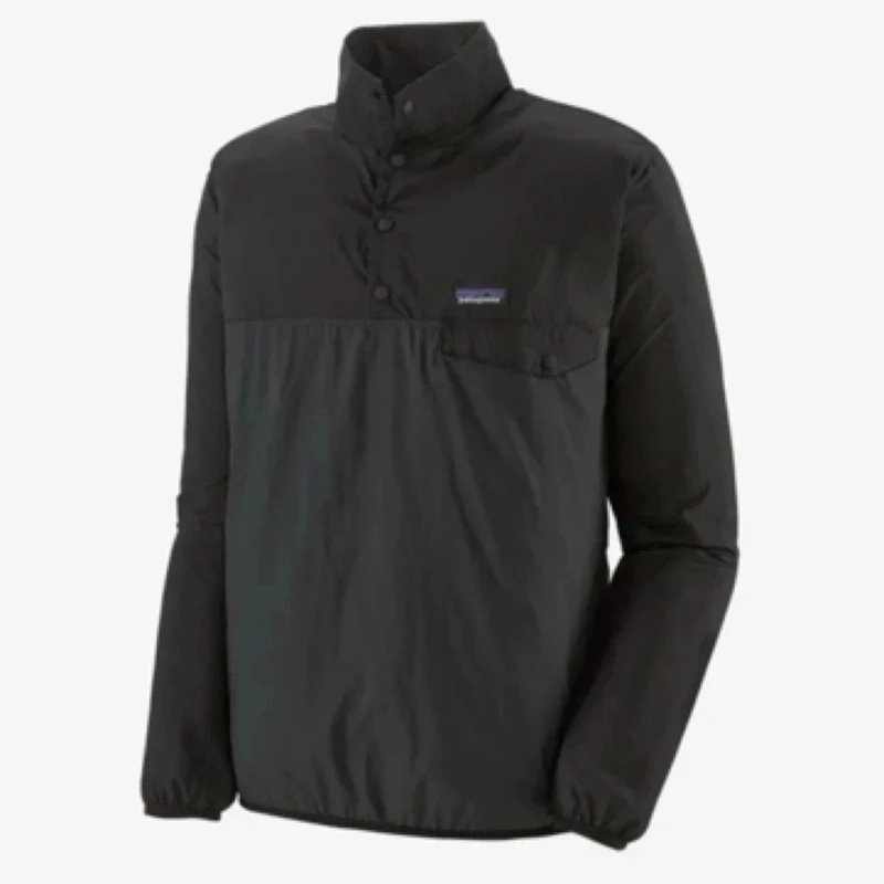 【上新补贴】Patagonia 巴塔印花夏季山无帽皮肤衣复古百搭夹克