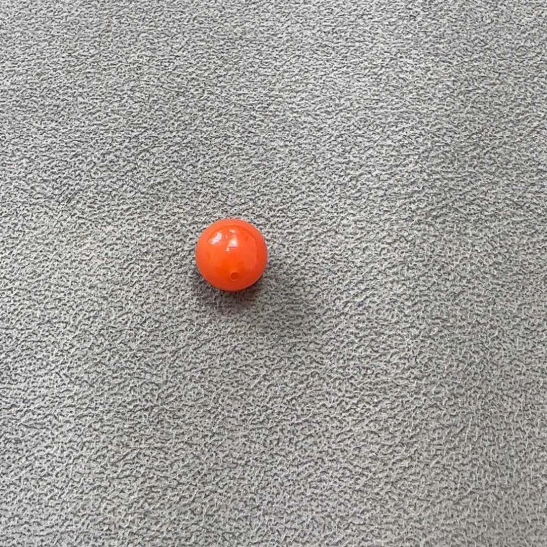 南红玛瑙配珠未镶嵌t****a洞子料10mm单珠