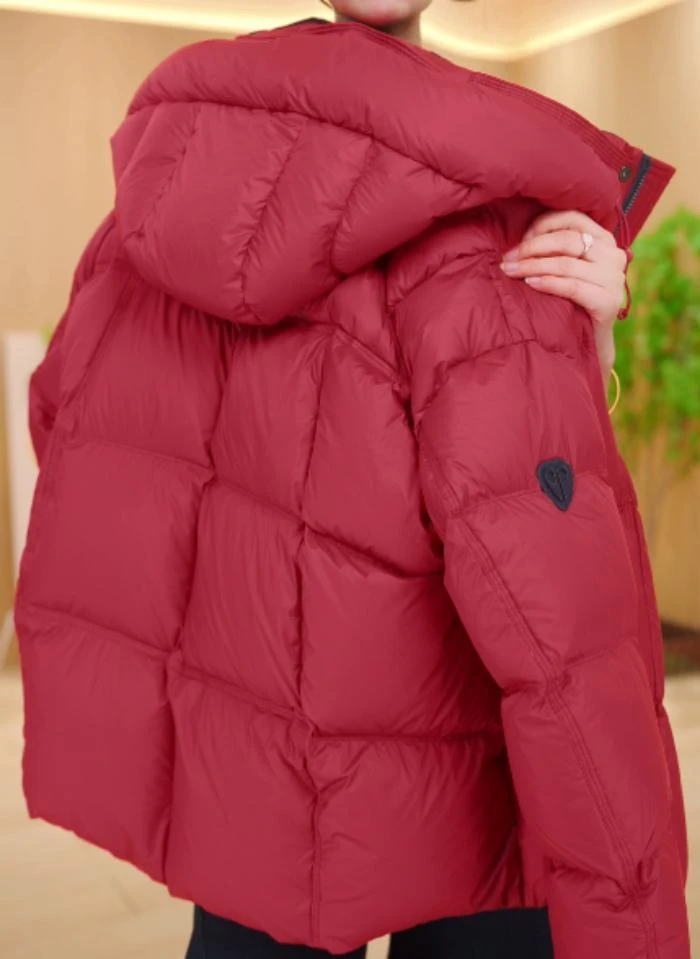 【进口品质】蚕物2025新款时尚气质加厚保暖羽绒服外套d653彭彭