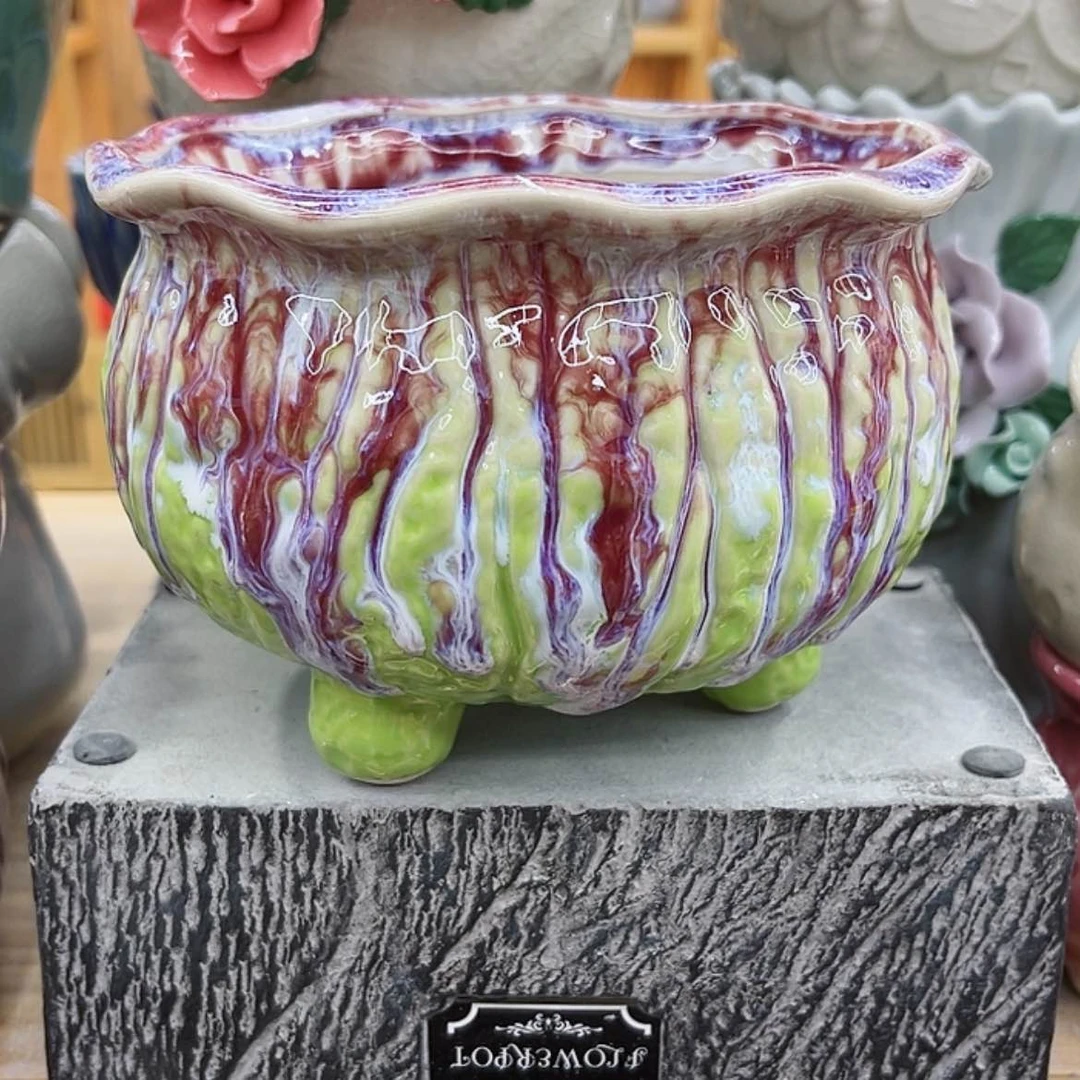 【闪购商品】陶瓷花盆