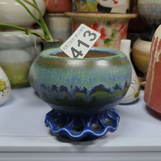 景德镇手工高温陶瓷：内口8高10