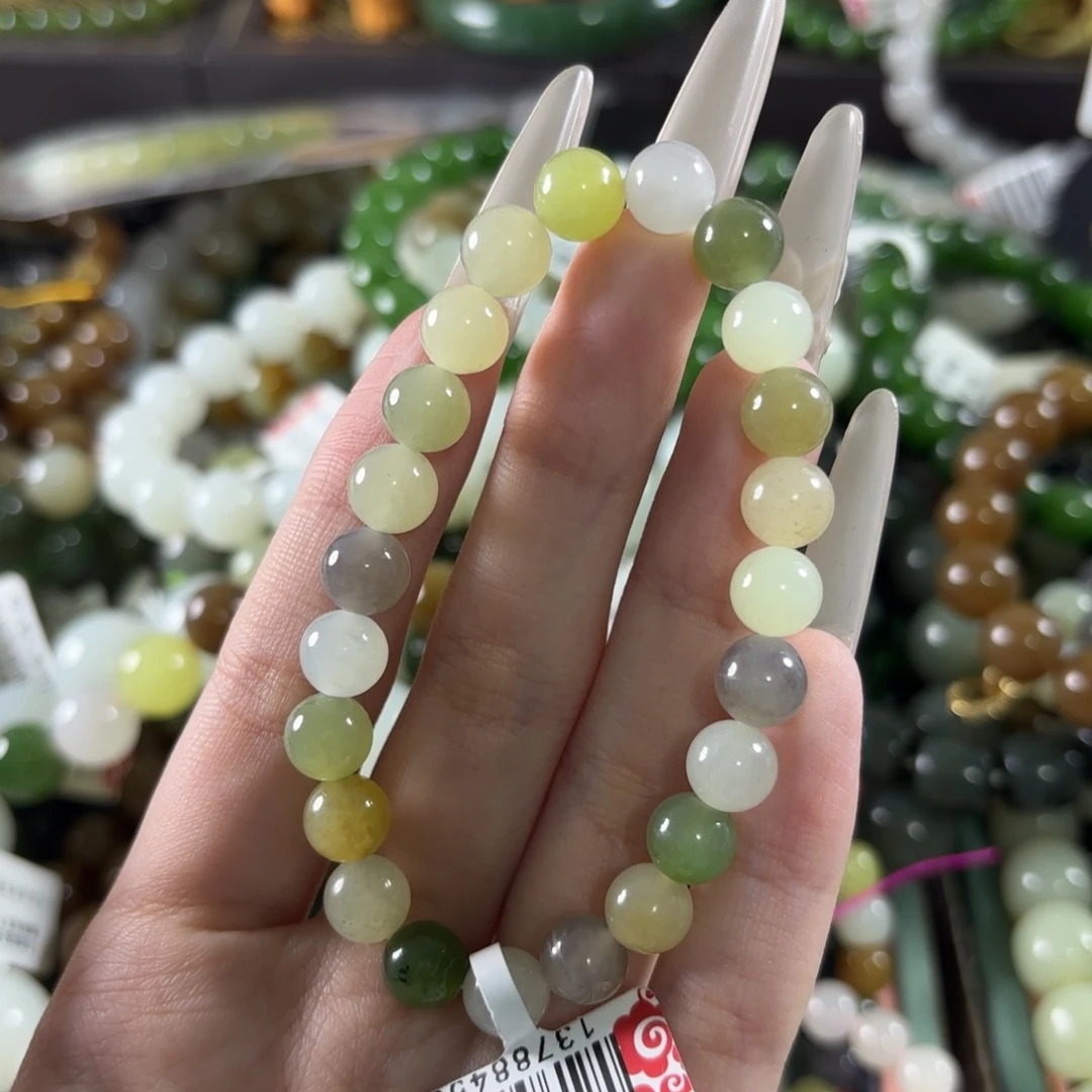 和田玉未镶嵌手链267