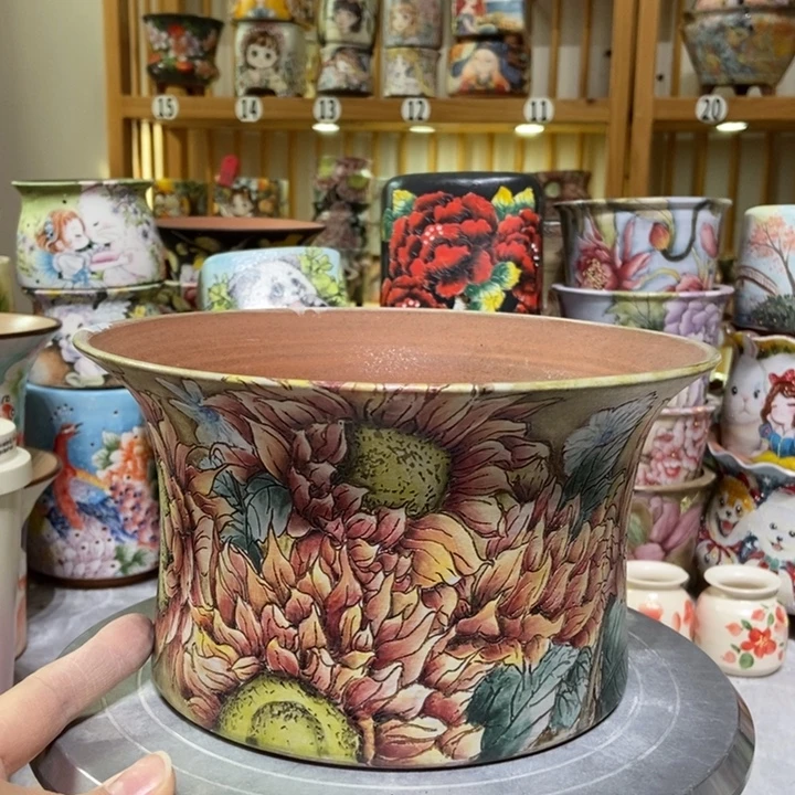 景德镇艺术手绘作品