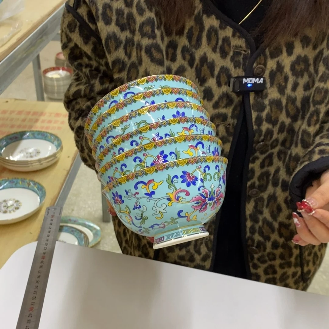 陶瓷6个4.5英寸直径12厘米