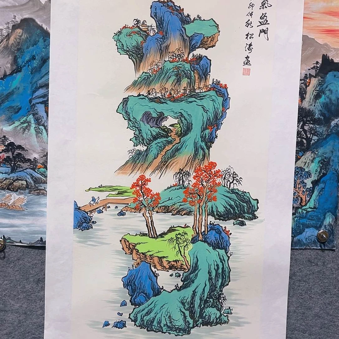 国画手绘国画精品
