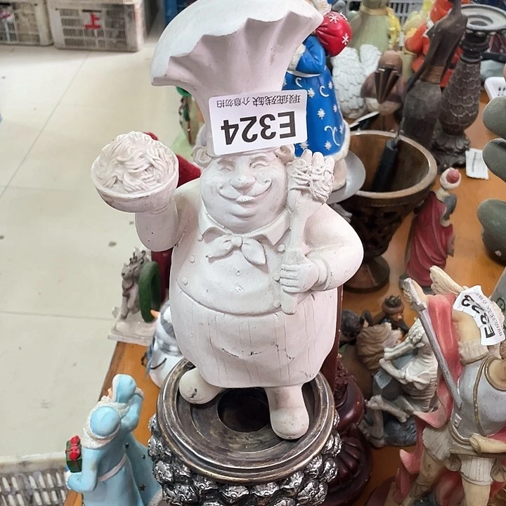 摆件孤品老货微瑕瓷