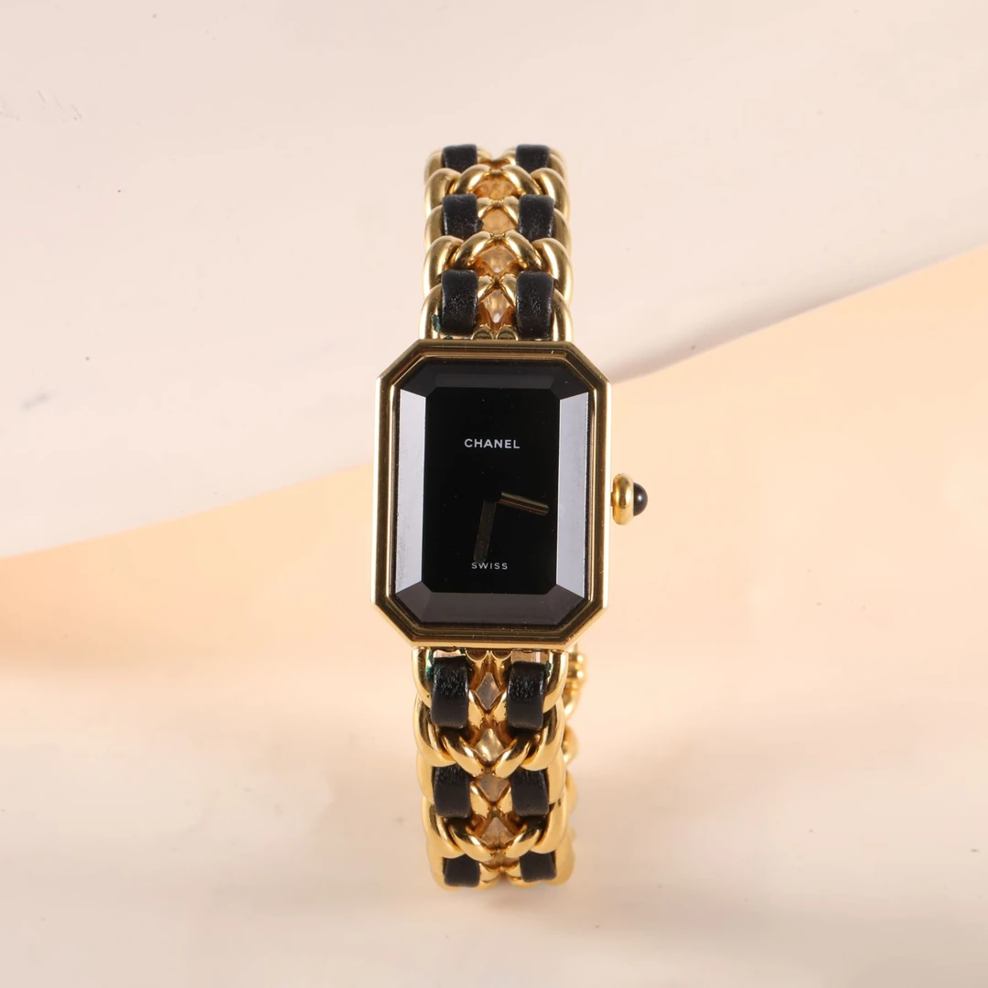 99新 Chanel/香奈儿 小花柳 中古 方糖 石英腕表 L码 20*26m