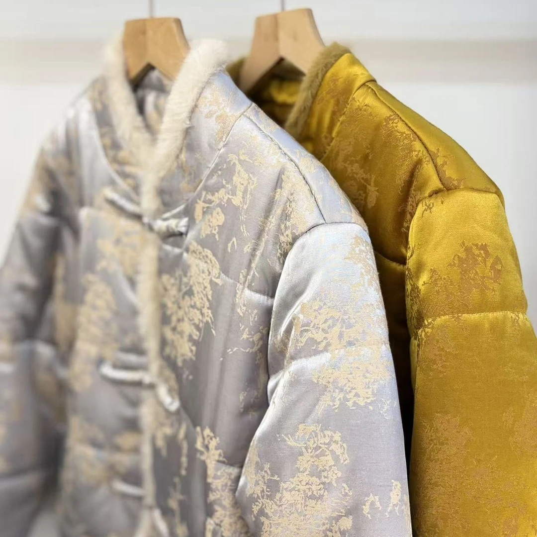 丝韵·2025冬季加貂毛外套