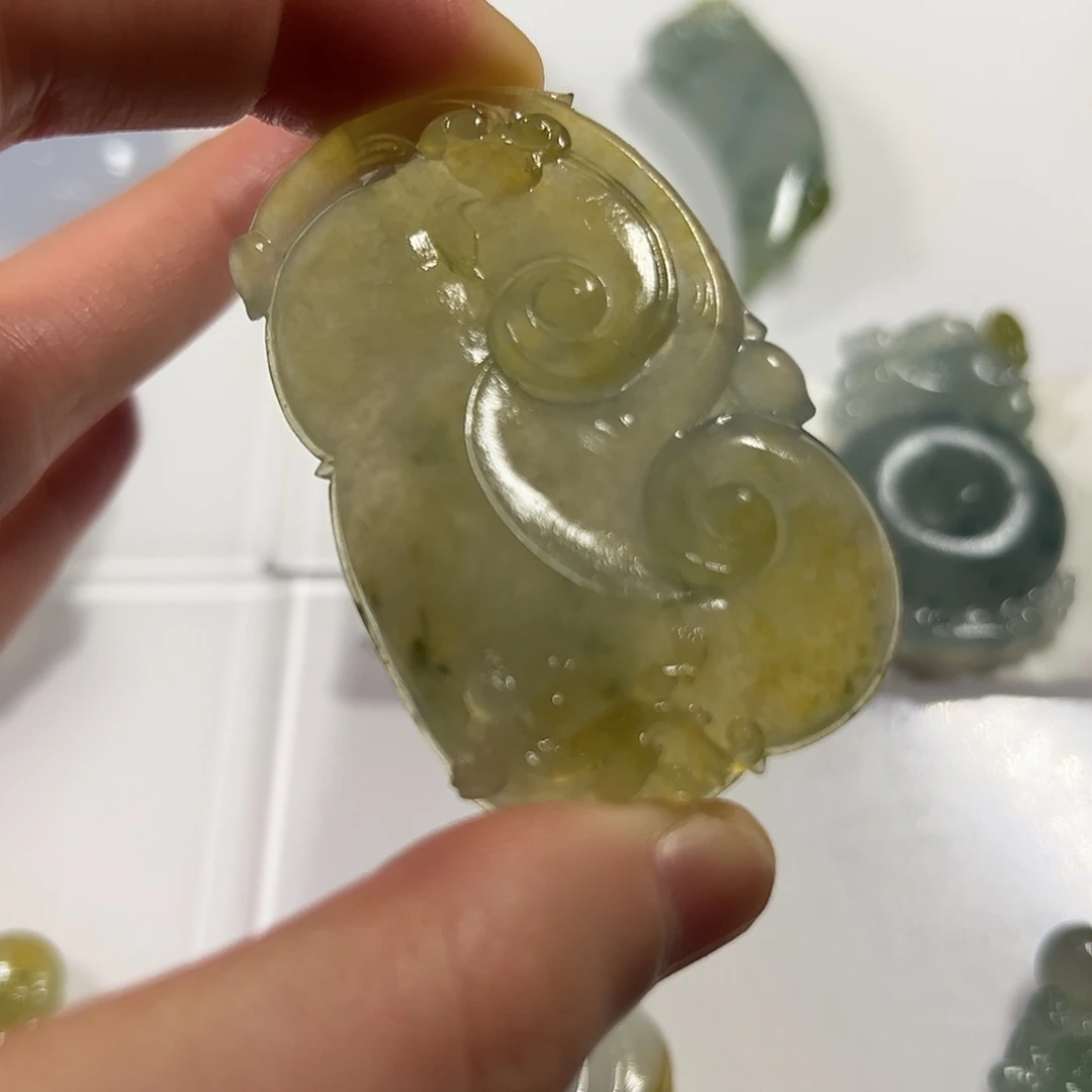 未镶嵌定制翡翠挂件