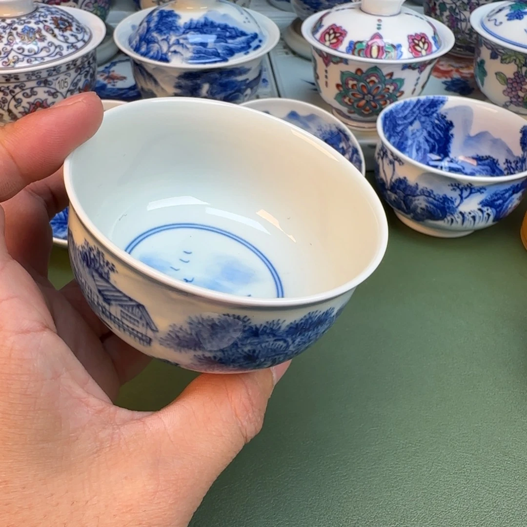 陶纯手工纯手绘茶具326