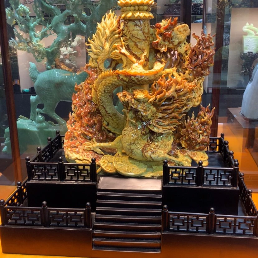 【闪购商品】未镶嵌蛇纹石玉摆件