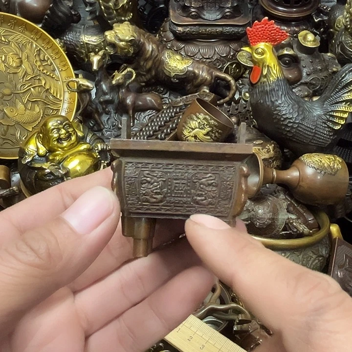 顺顺利利，铜器摆件