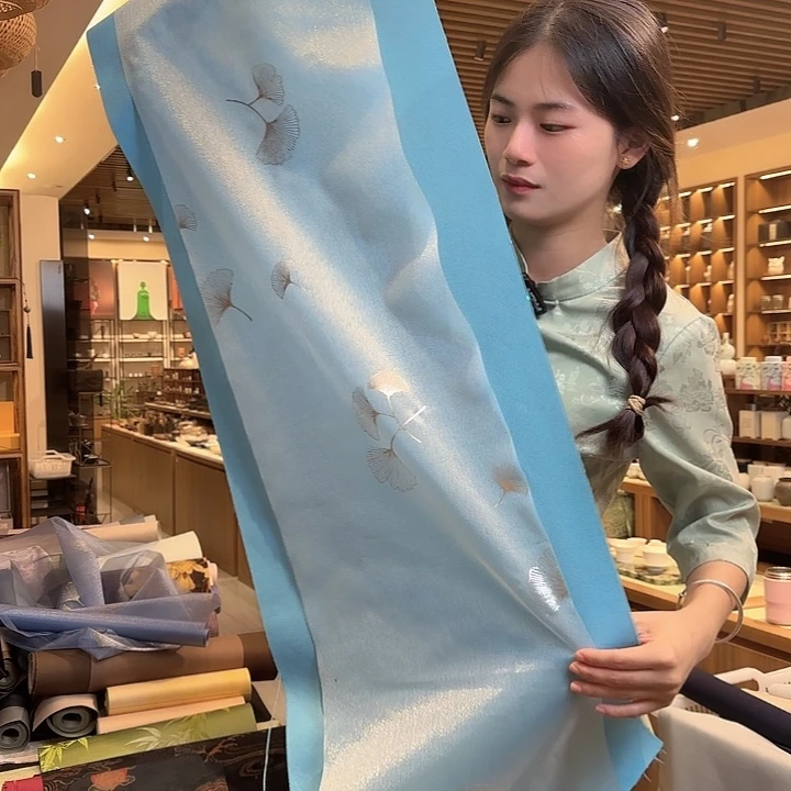 两米一防水茶席俩件套白纱