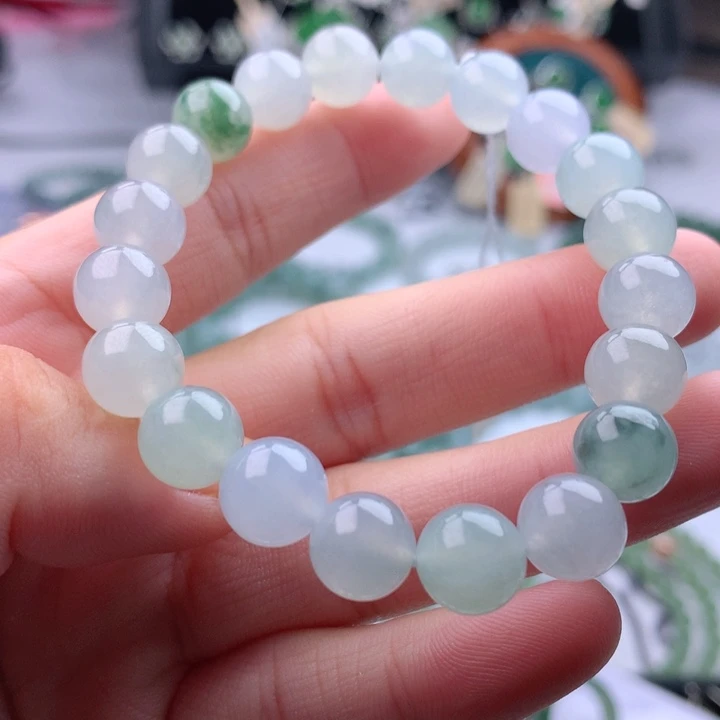未镶嵌手链翡翠卡9.2