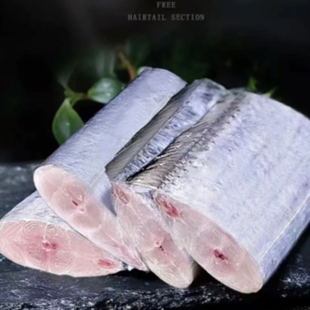 舟山带鱼中段6袋【500克/袋】去头尾 锁鲜肉质 煎带鱼 深海捕捞