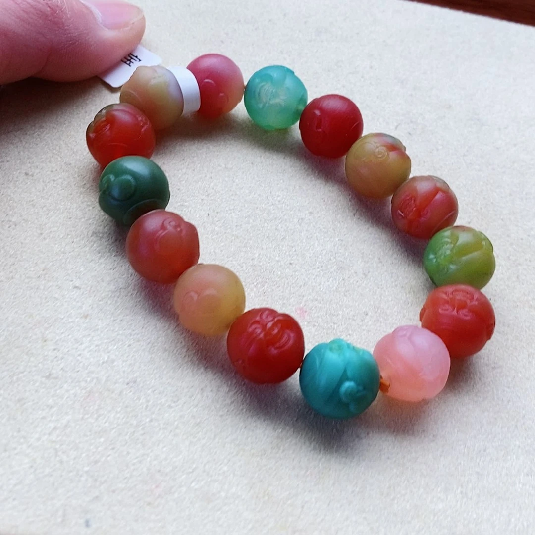 玛瑙手饰未镶嵌盐源006