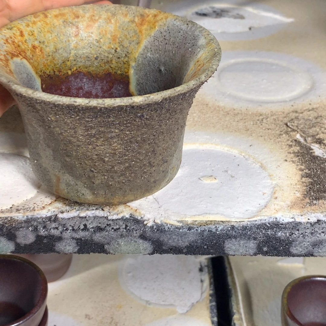 喜***食茶壶紫砂纯自然柴烧