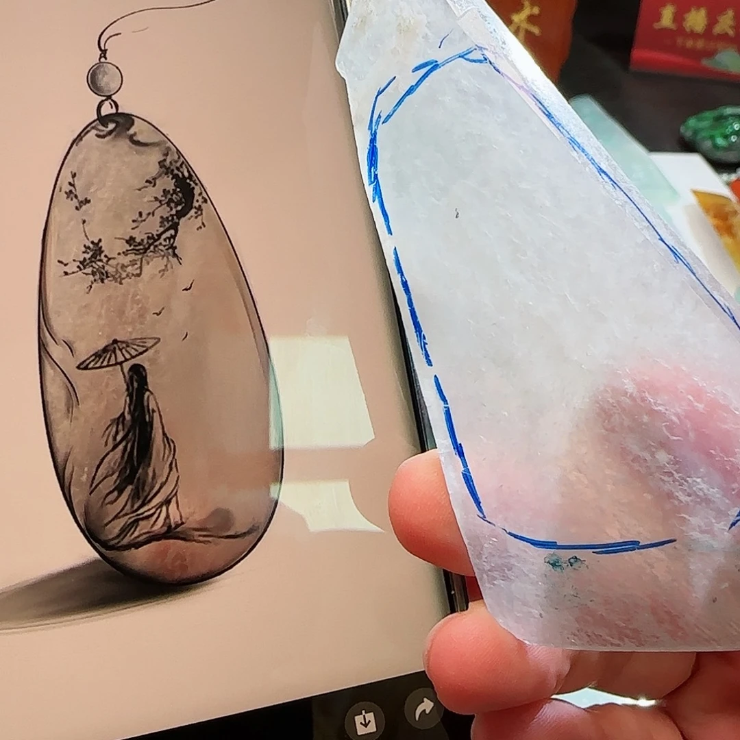 定制翡翠未镶嵌翡翠定制
