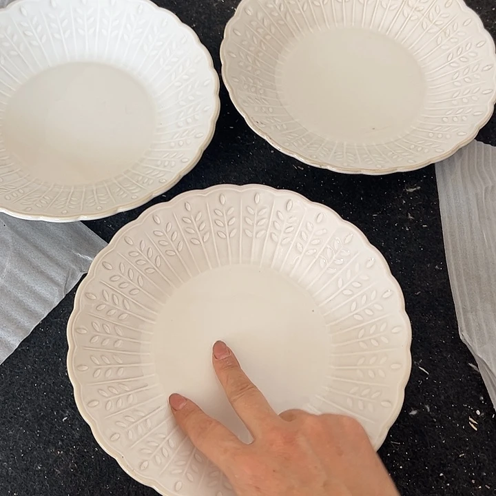 瓷片全部瑕疵商品树叶