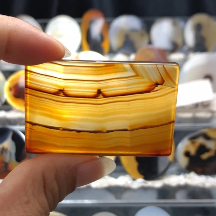 合金玛瑙/玉髓珠宝奇石107有瑕