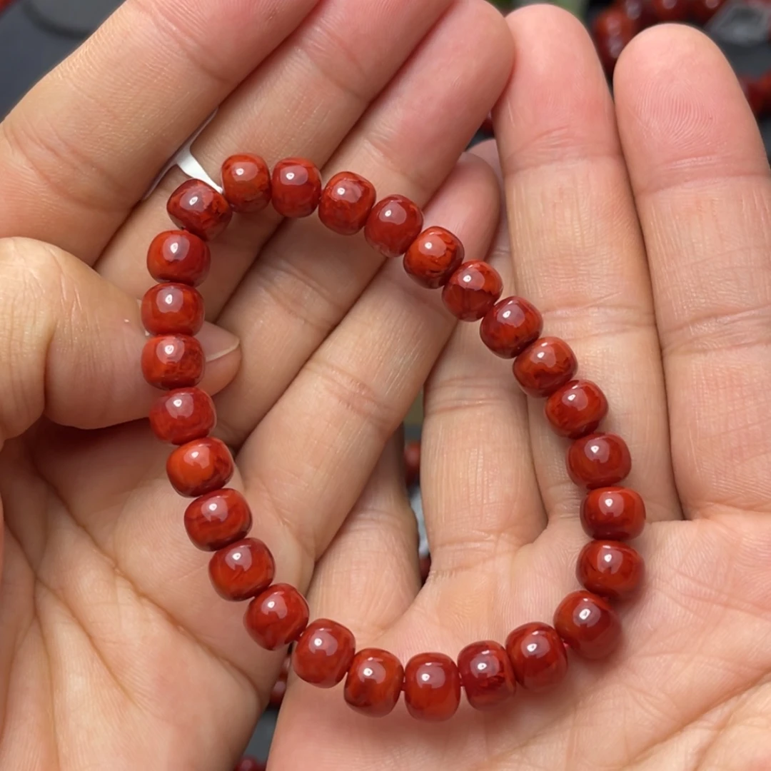 【闪购商品】未镶嵌原矿手串南红玛瑙T****a7