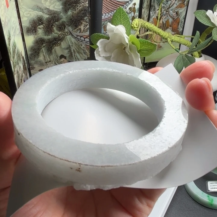 定制翡翠翡翠手镯未镶嵌